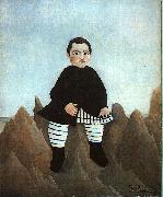Henri Rousseau, Boy on the Rocks
